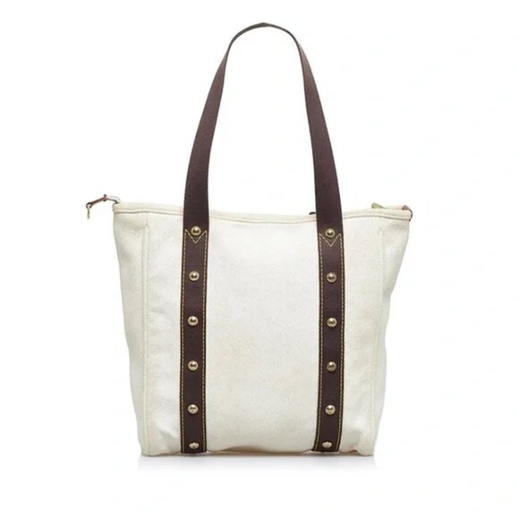 Authentic Louis Vuitton Antigua Cabas MM Canvas Tote Bag - Picture 6 of 16